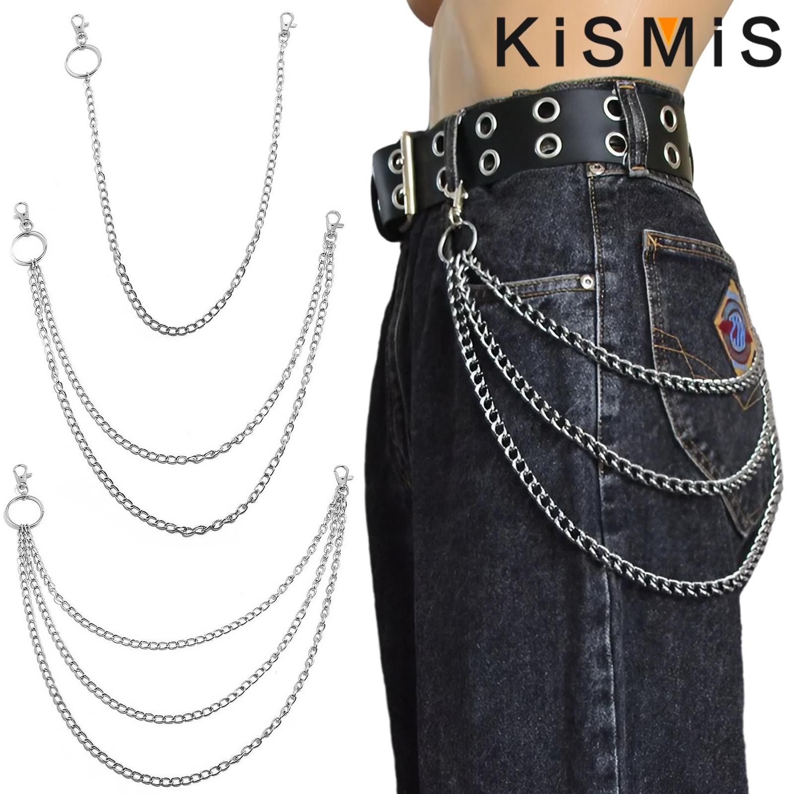 Body Jewelry Leg Chain - KISMIS 1PC Punk Street portachiavi pantaloni