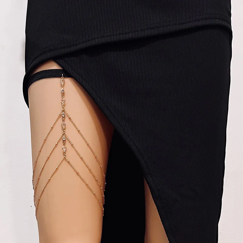 Body Jewelry Leg Chain - Catene per il corpo sexy semplici