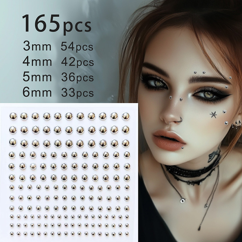 Body Jewelry Stickers - Adesivo per tatuaggio trucco per occhi