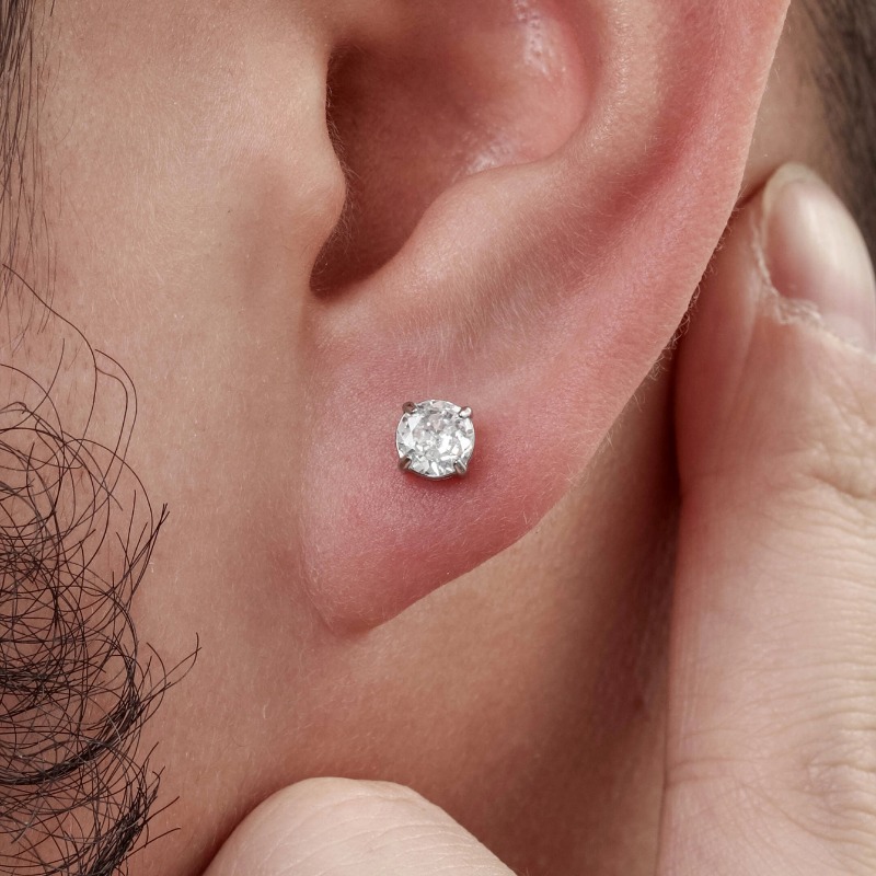G23 Titanio Grado Impiantabile - Flat Back Labret Stud recensione e prezzo