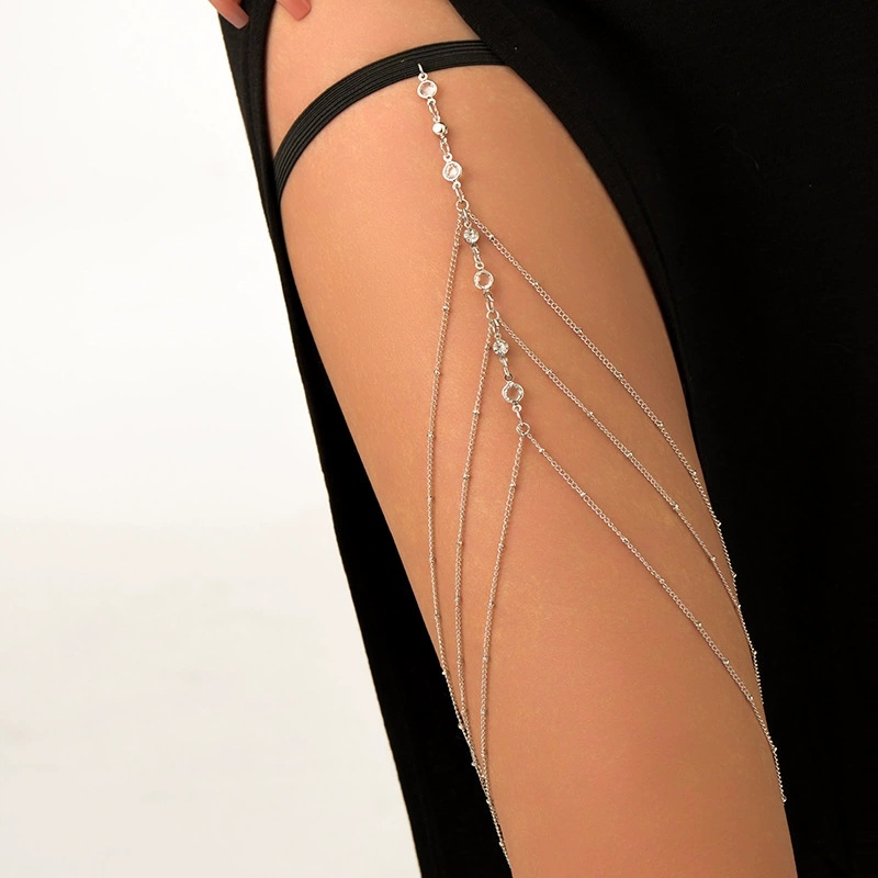 2025 Nuove donne Bohemian Cate - Body Jewelry Leg Chain recensione e prezzo