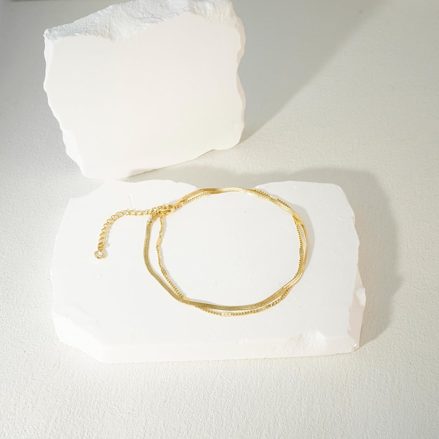 Braccialetti alla caviglia per - Body Jewelry Real Gold recensione e prezzo