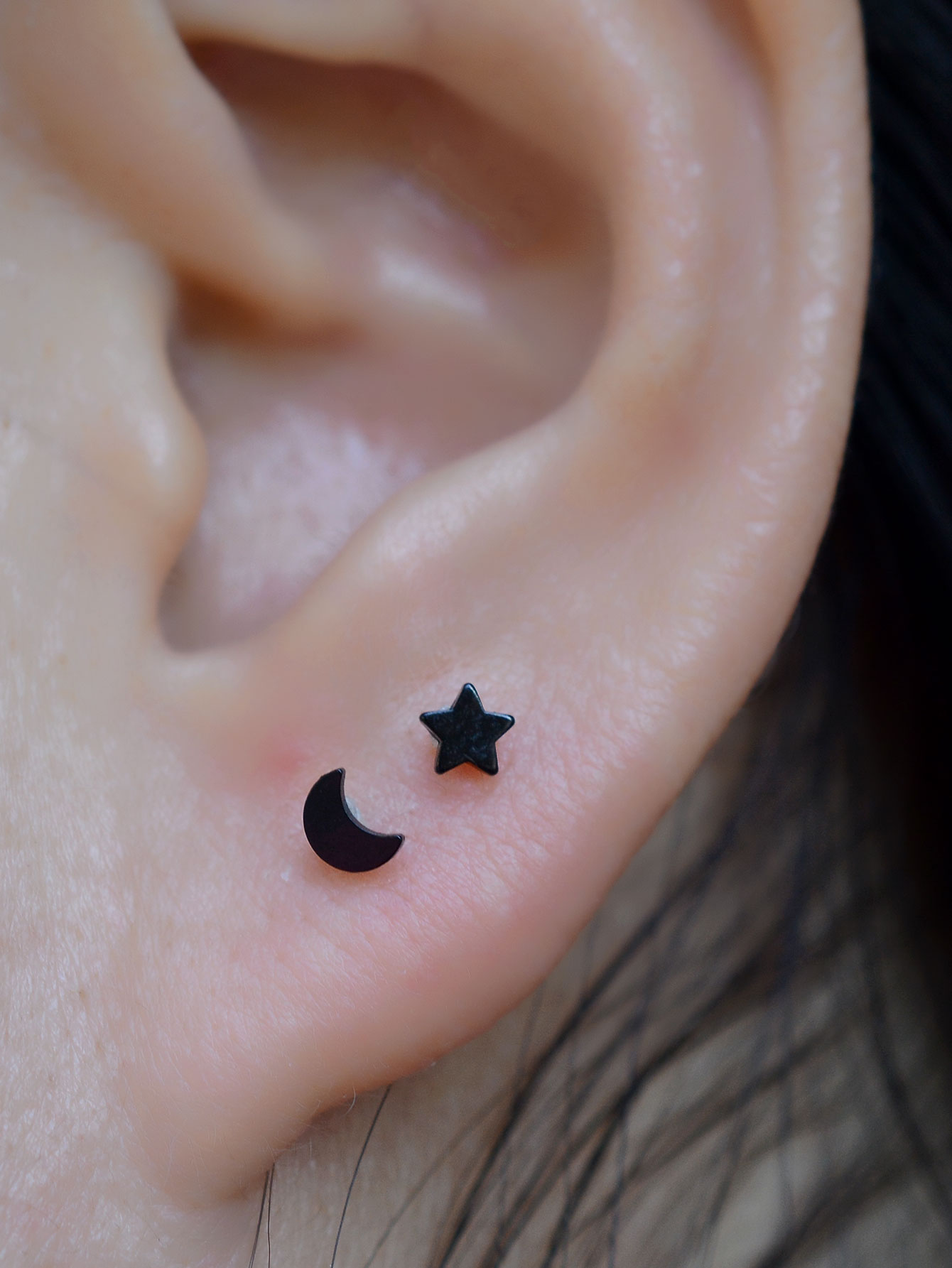 16G Piercing Acciaio al titani - Flat Back Labret Stud recensione e prezzo