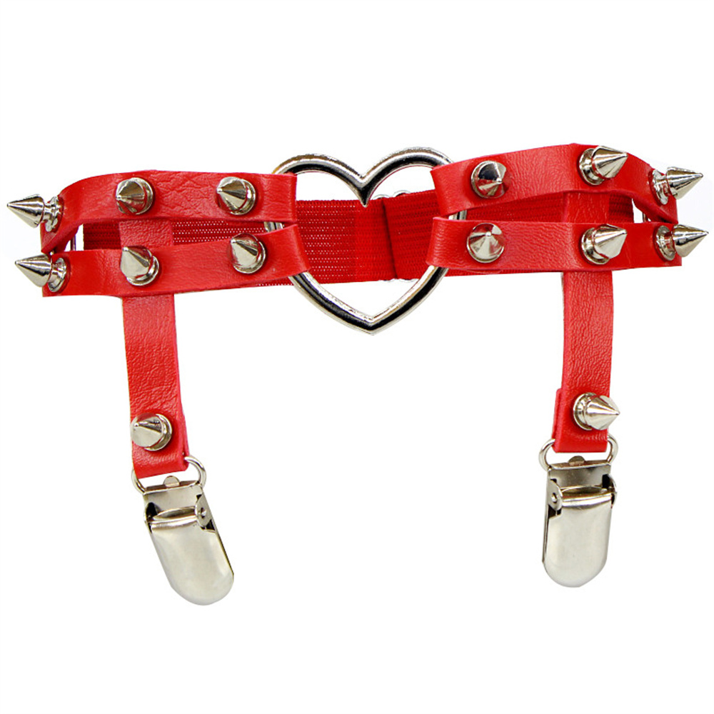1 pz donne punk gotico cuore c - Body Jewelry Leg Chain recensione e prezzo