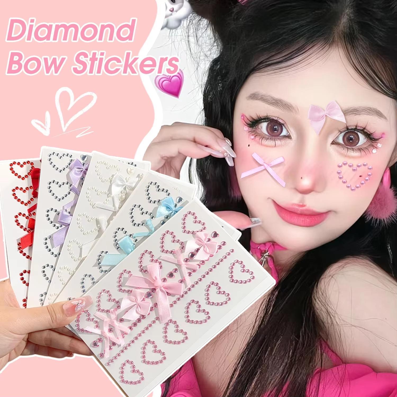 1 foglio rosso nastro arco art - Body Jewelry Stickers recensione e prezzo