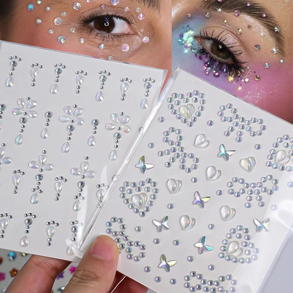 1 foglio colorato arco/stella/ - Body Jewelry Stickers recensione e prezzo
