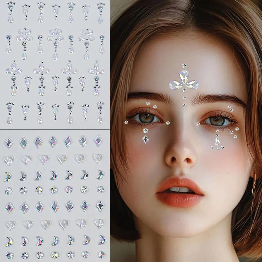1 foglio colorato arco/stella/ - Body Jewelry Stickers recensione e prezzo