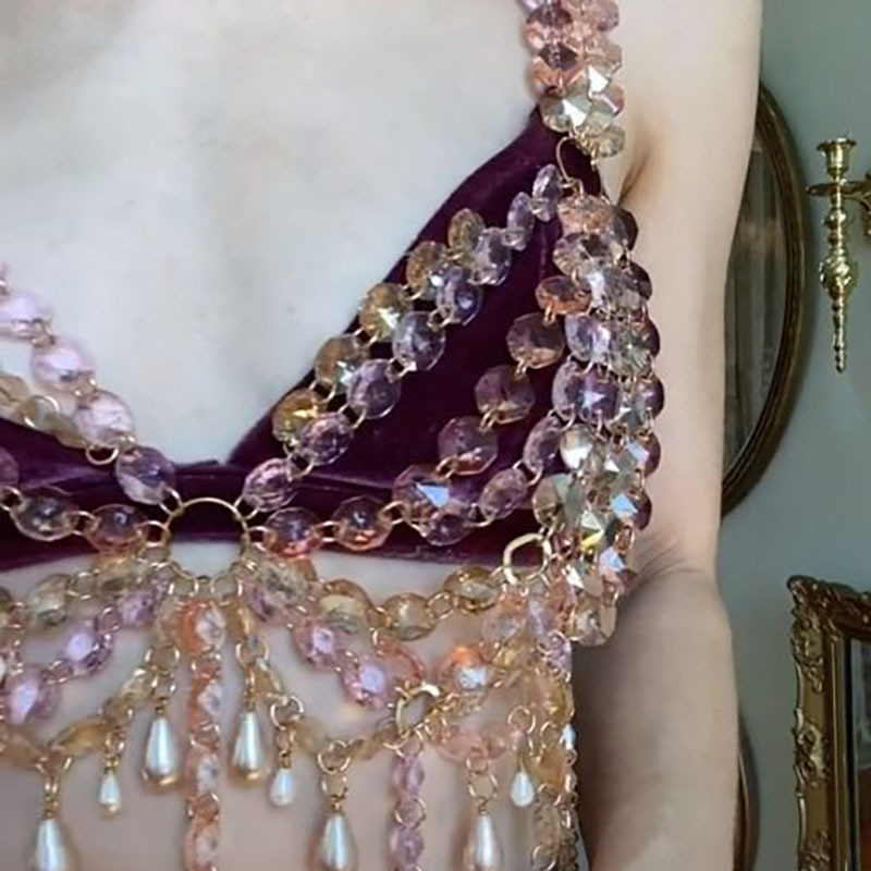Nuovo Arrivo 2026: Reggiseno a - Body Jewelry Y2K recensione e prezzo