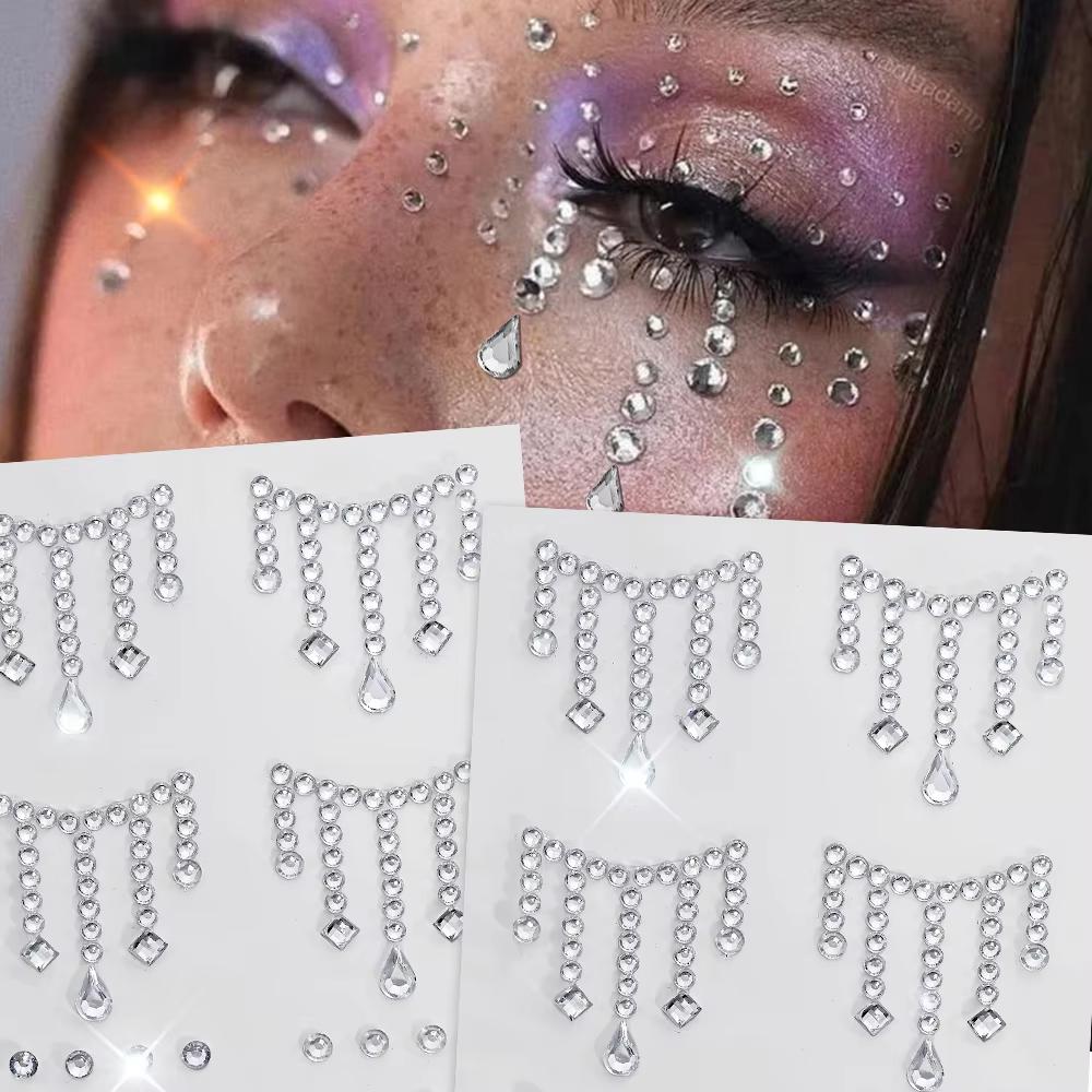 1/5 fogli Face Jewels Stickers - Body Jewelry Stickers recensione e prezzo