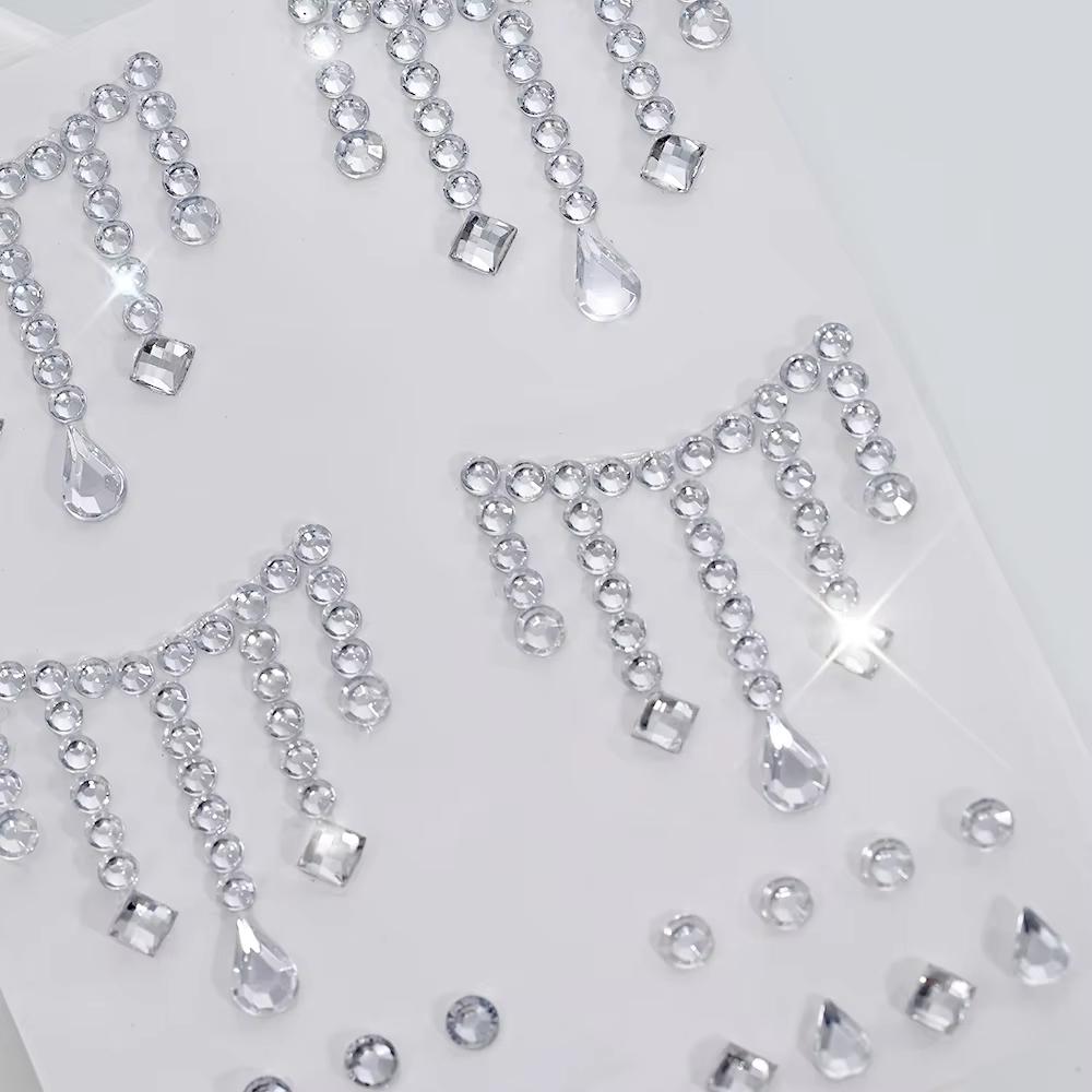 1/5 fogli Face Jewels Stickers - Body Jewelry Stickers recensione e prezzo