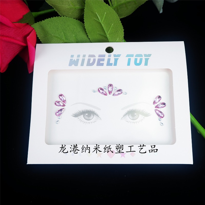 Adesivi per il Viso in Acrilic - Body Jewelry Stickers recensione e prezzo